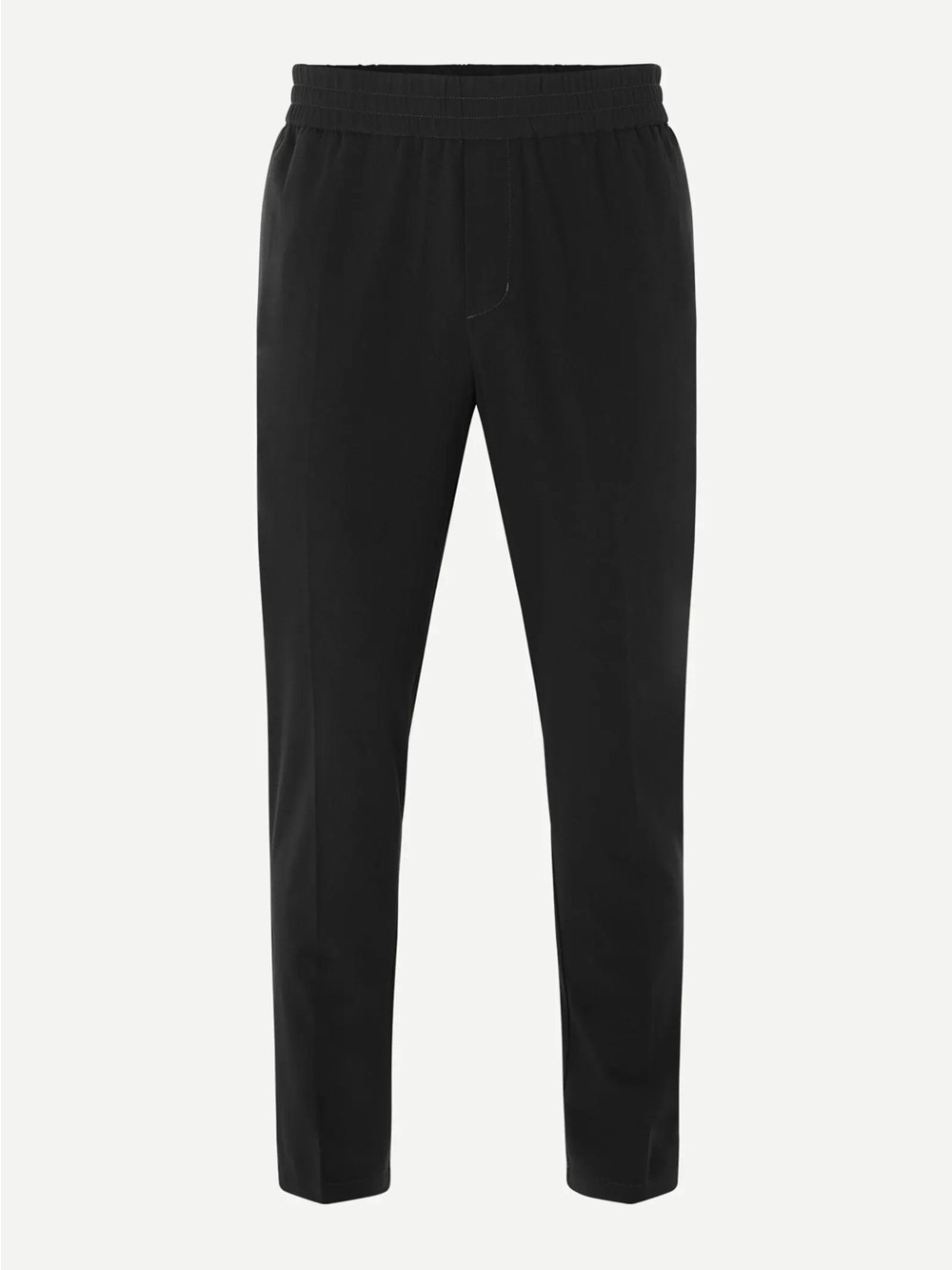 Samsoe Samsoe Smithy tapered-leg trousers black size medium